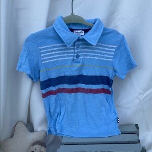 Splendid Kids Polo with Blue and Red Stripes
